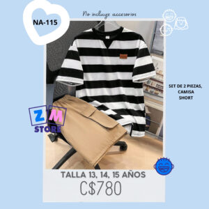 Conjunto con short.--NA-115