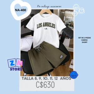 Conjunto con short.--NA-400