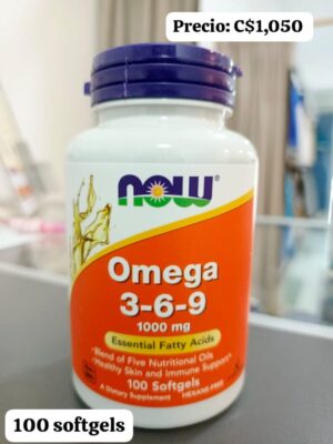omega-3 Fish oil now 100 softgels