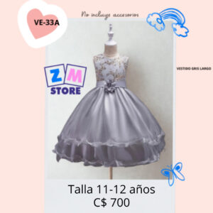Vestido elegante.--VE-33