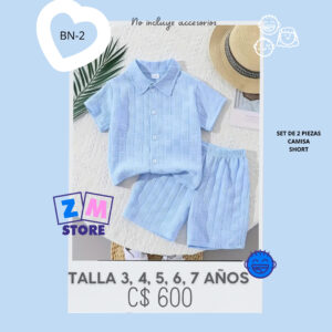 Conjunto con shorts --BN-2