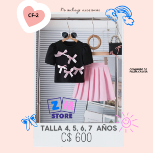 Conjunto con falda — CF-2