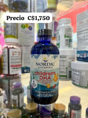 DHA Líquido 237 ML para niños.