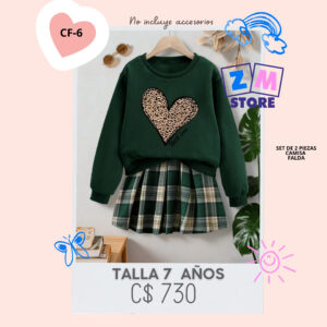 Conjunto con falda--CF-6
