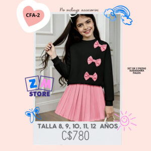Conjunto con falda.--CFA-2