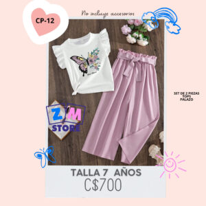 Conjunto con palazo--CP-12