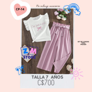 Conjunto con palazo--CP-14