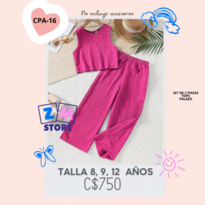 Conjunto con palazo--CPA-16