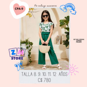 Conjunto con palazo.--CPA-9