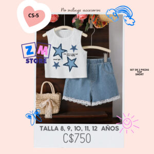 Conjunto con short .--CS-5