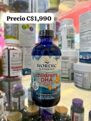 DHA Líquido 237 ML para niños.