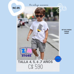 Conjunto con short,--NC-05