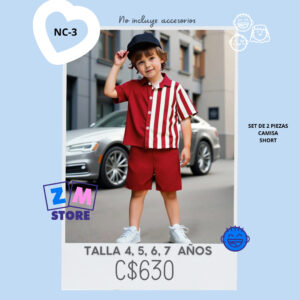 Conjunto con short,--NC-3