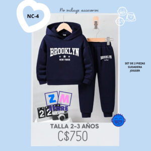 Conjunto con jogger.--NC-04