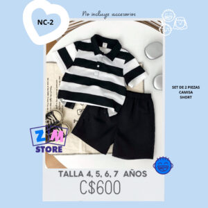 Conjunto con short,--NC-2