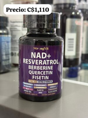 NAD + RESVERATROL 400 mg Strongvit.