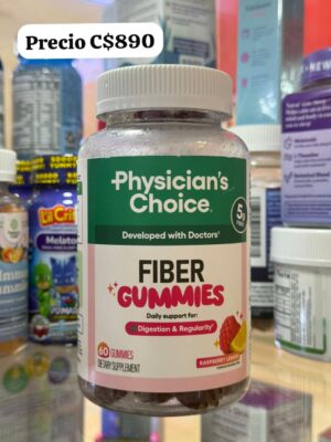 Gomitas de fibra digestiva.