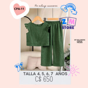 Conjuntos con short.--CPA-11