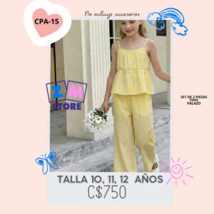 Conjunto con palazo--CPA-15