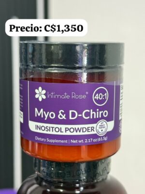 Myo & D-chiro inositol en polvo.