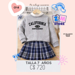 Conjunto con falda-CF-8