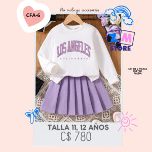 Conjunto con falda--CFA-6