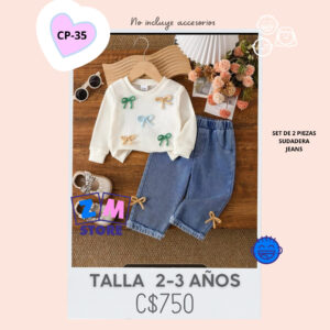 Conjunto con jeans.--CP-35