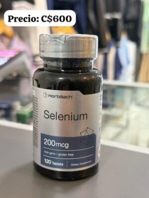 Selenium 200 mcg 120 tabletas horbaach