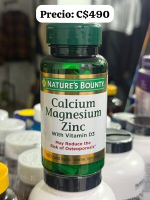 Calcio, Magnesio & Zinc con Vitamina D3