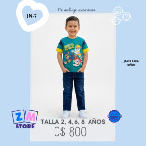 Jeans para niño.--JN-7