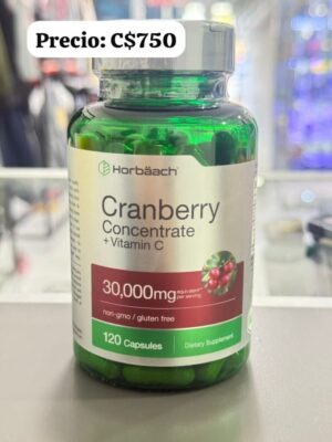 Cranberry con vitamina C