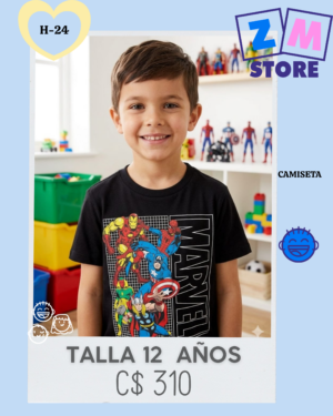 Camiseta,--H-24