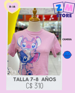 Camisa de stitch--H-14