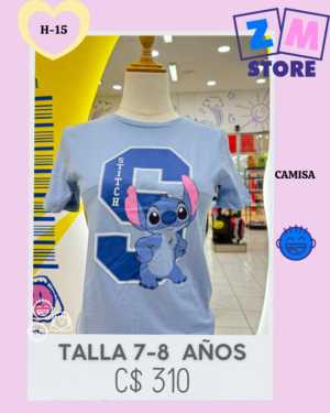 Camisa de stitch--H-15