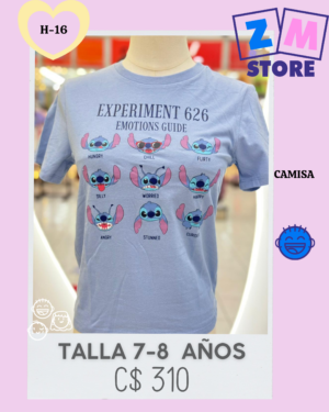 Camisa de stitch--H-16