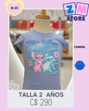Camisa de stitch–H-21
