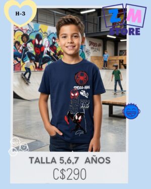 Camiseta.--H-3