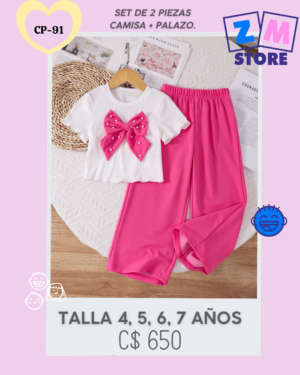 Conjunto con palazo.--CP-91