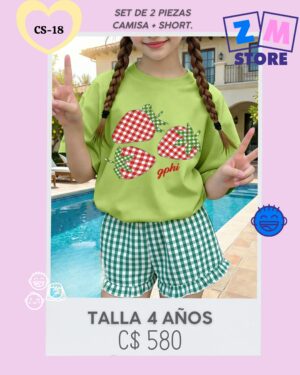 Conjunto con short--CS-18