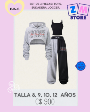 Conjunto con jogger.--CJA-6