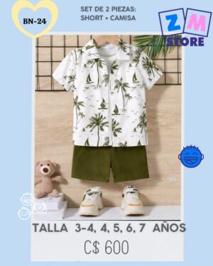 Conjunto con short.--BN-24