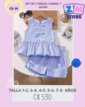Conjunto con short.--CS-14