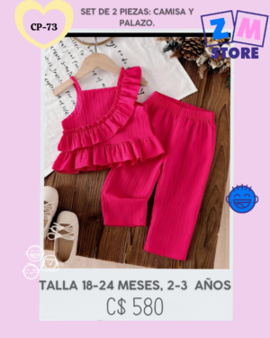 Conjunto con palazo,--CP-73