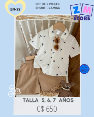 Conjunto con short--BN-22