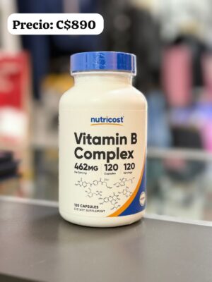 Complejo de vitamina B de 120 cápsulas